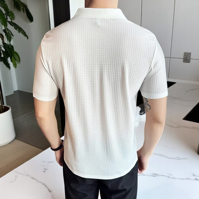 VANTON TEXTURED POLO