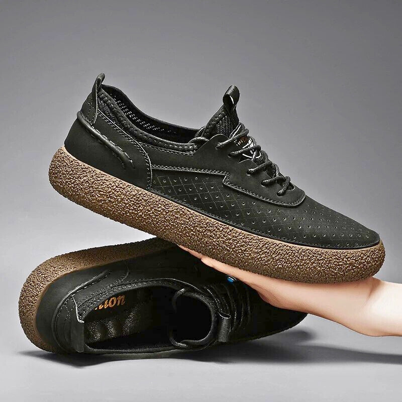 NOLAN LEATHER SNEAKERS