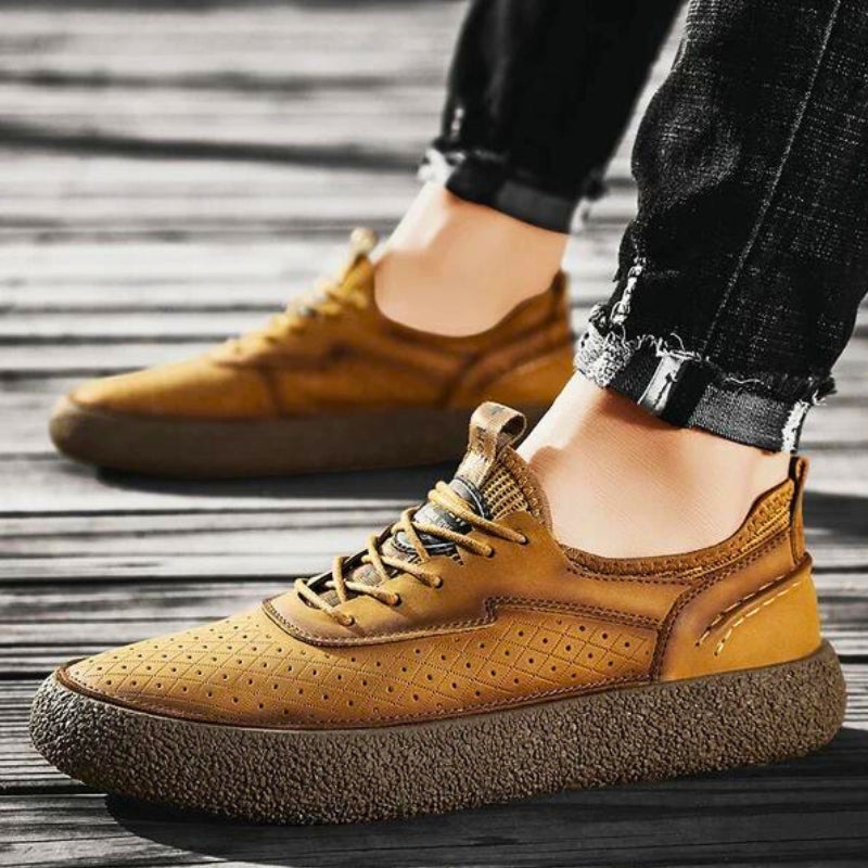 NOLAN LEATHER SNEAKERS