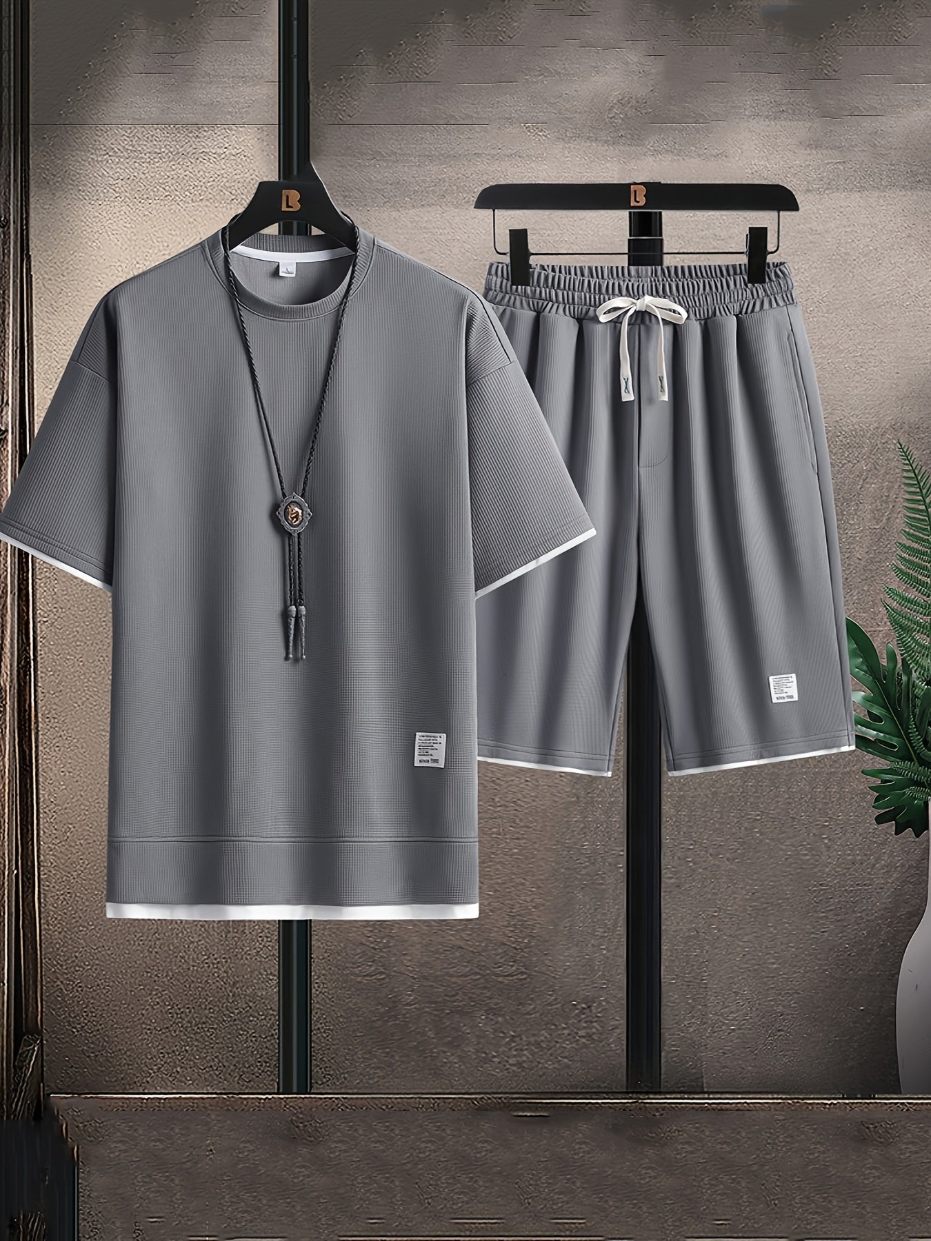 EDEN WAFFLE LOUNGE SET