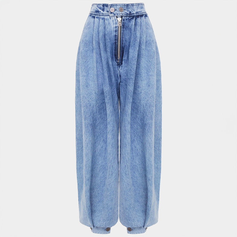 Varia Balloon Denim Trousers