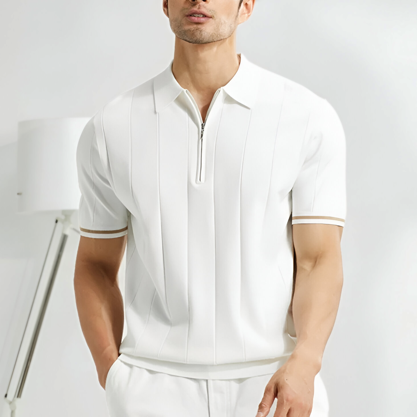 RIVELLO MODERN ZIP POLO