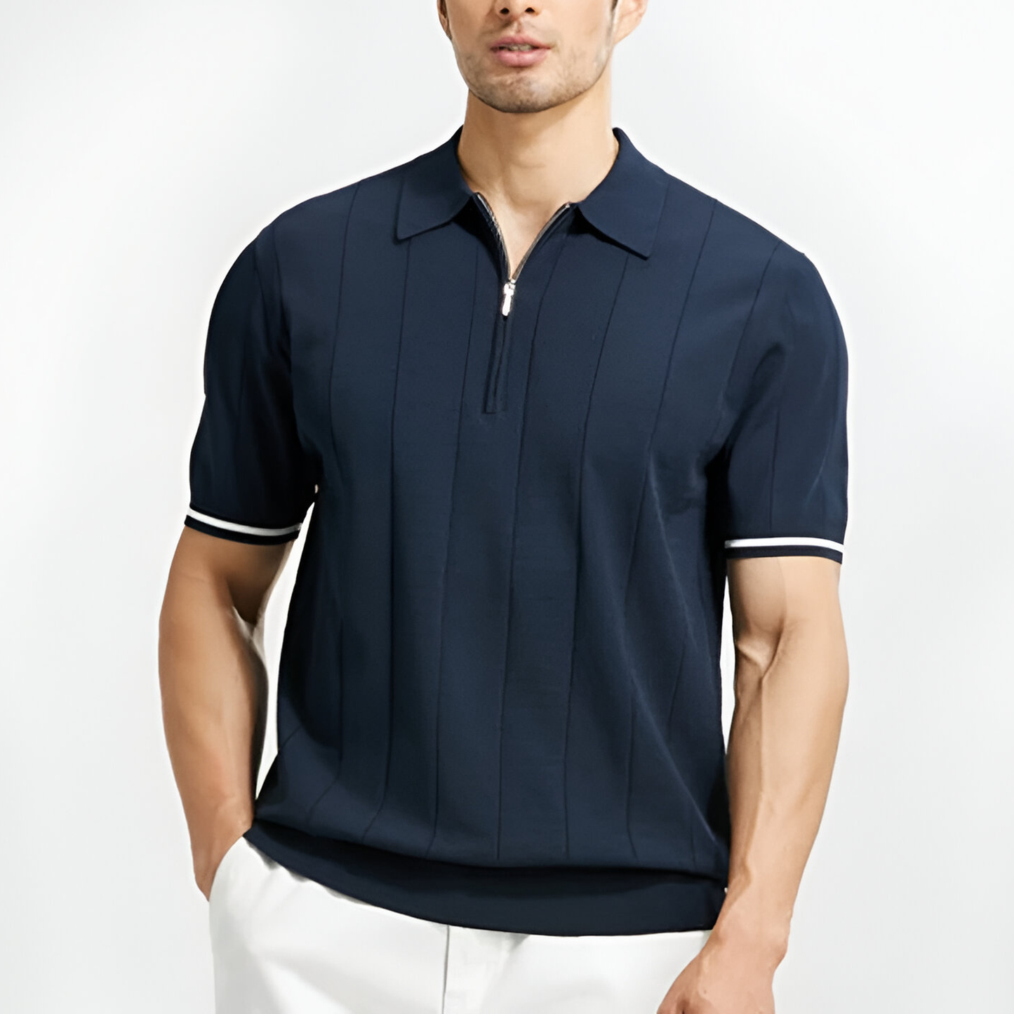 RIVELLO MODERN ZIP POLO