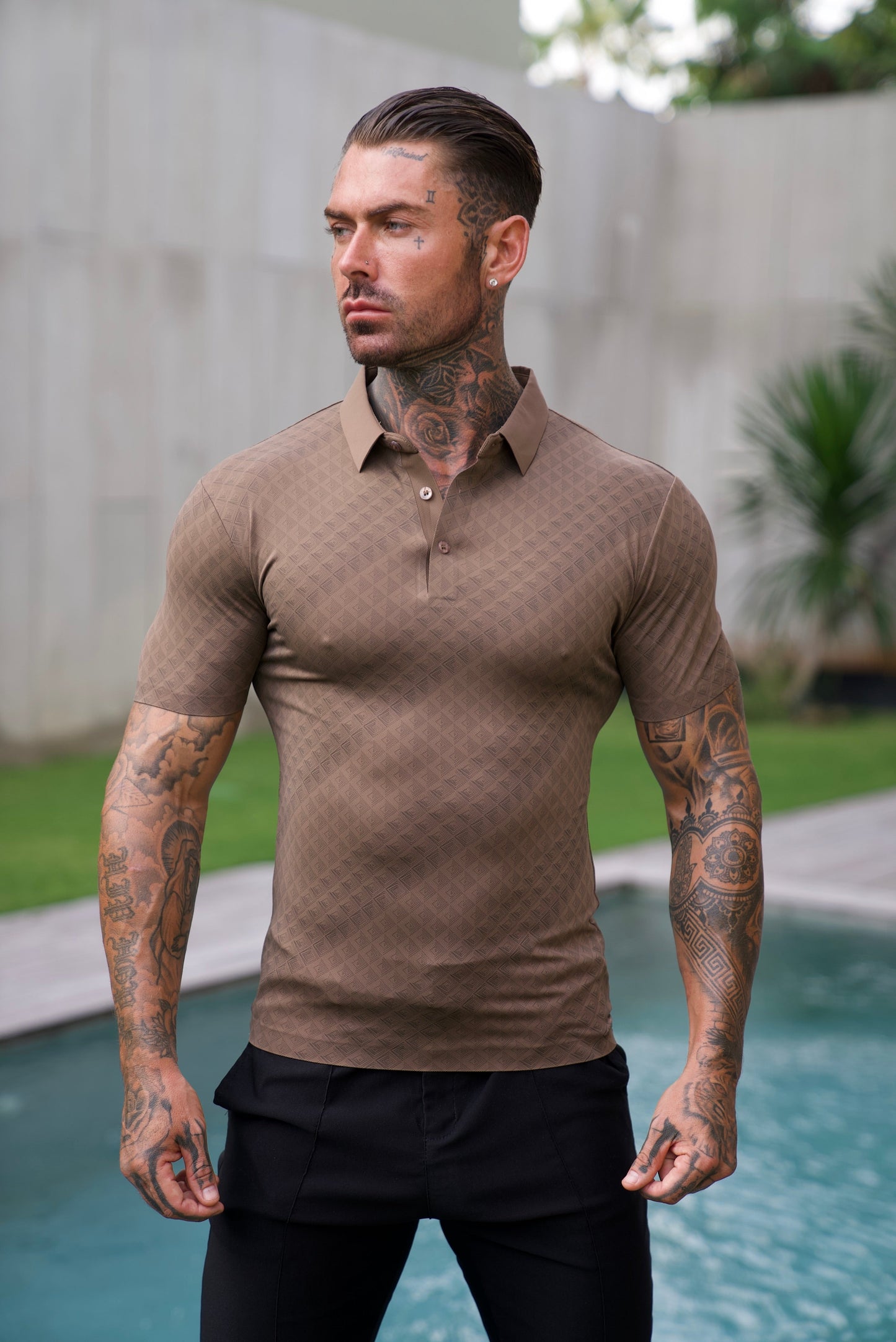 Tenace Crosshatch Polo
