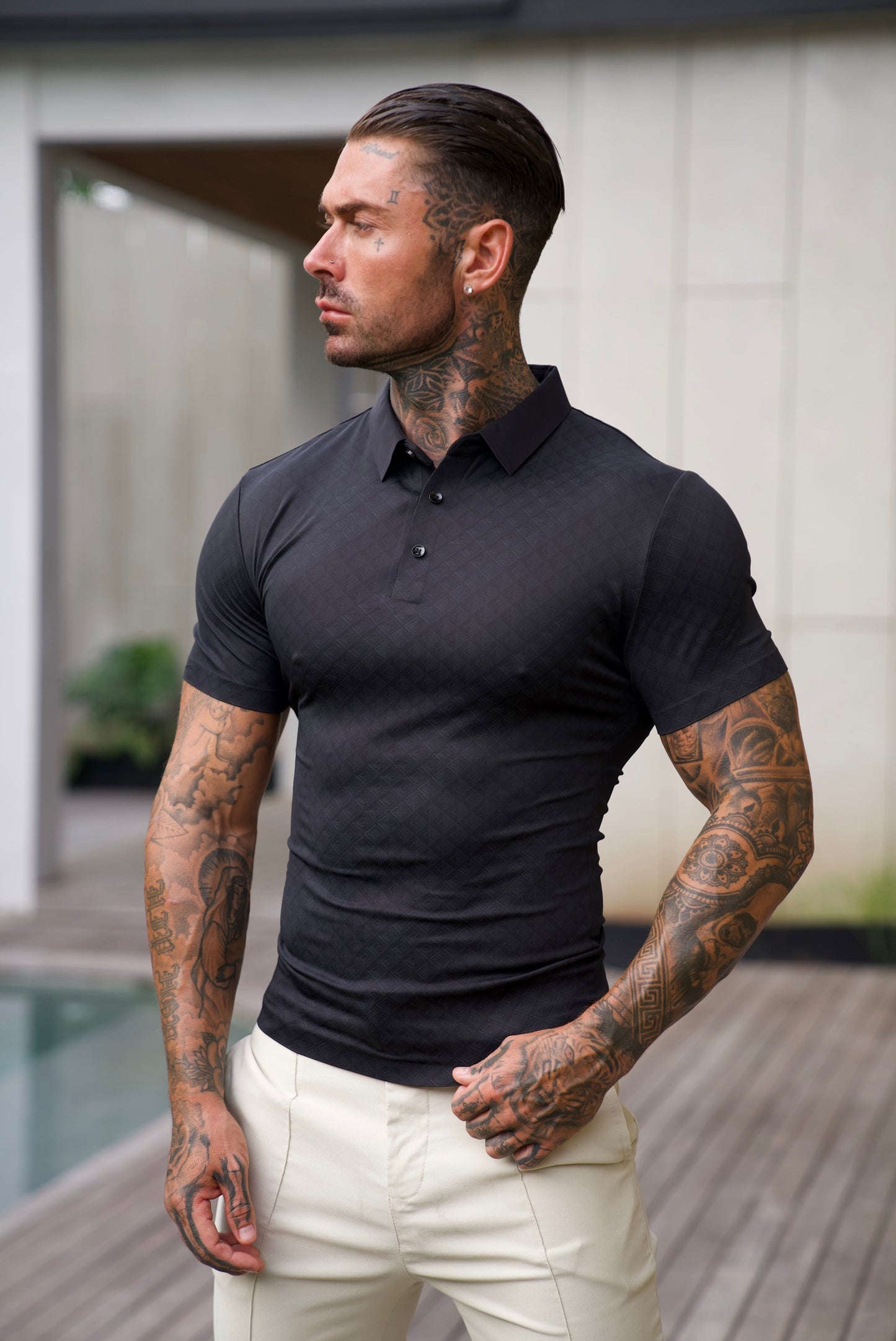 Tenace Crosshatch Polo