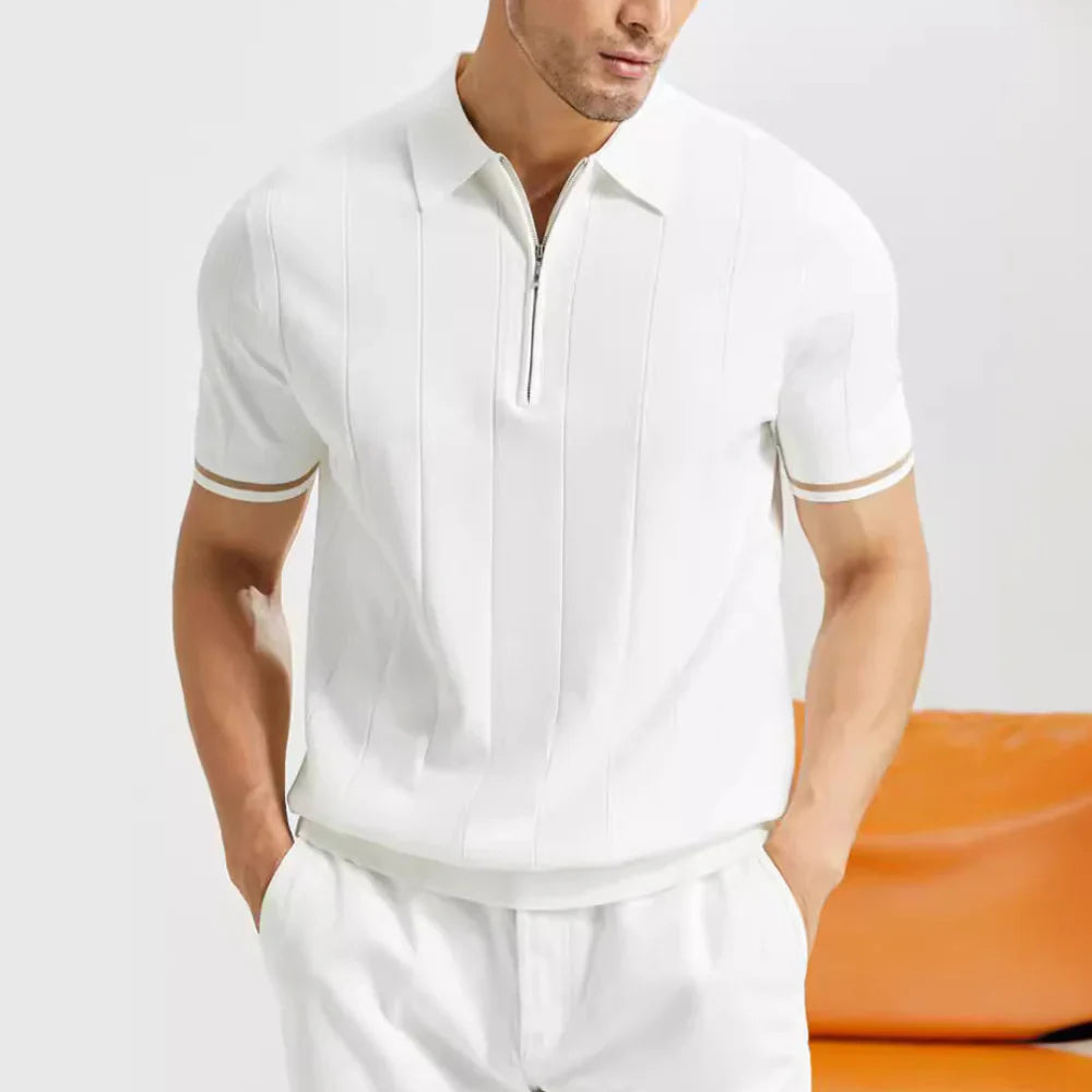 RIVELLO MODERN ZIP POLO