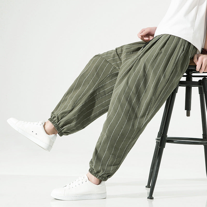 VELLIN STRIPED JOGGERS