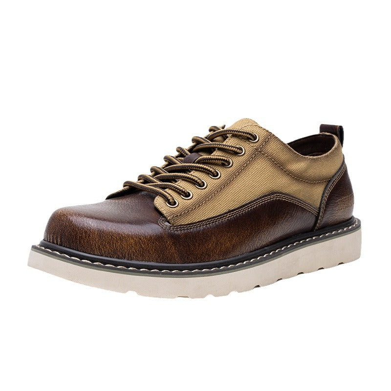 VALENTIN LEATHER DERBIES