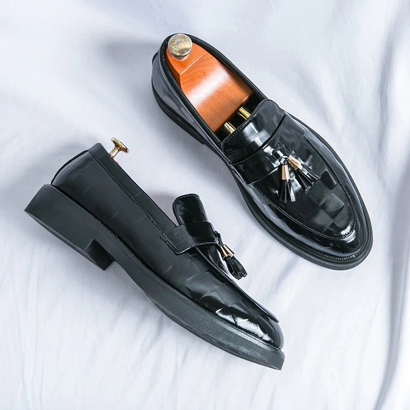 Lucenti Classic Leather Loafers