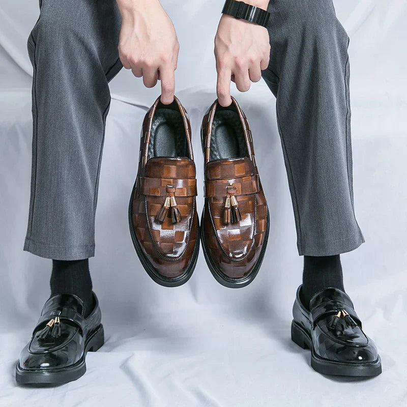Lucenti Classic Leather Loafers