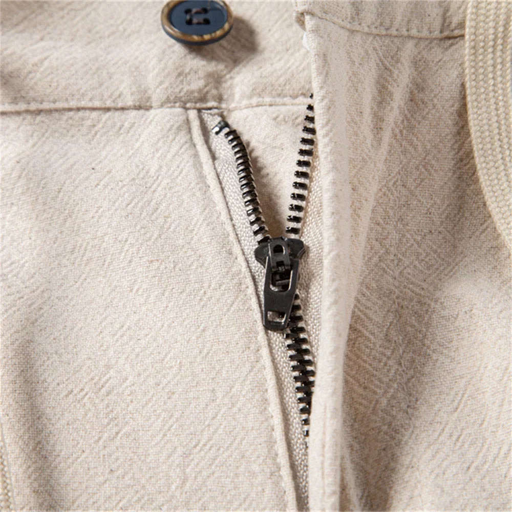 DARIO LINEN TROUSERS