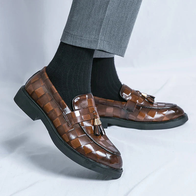 Lucenti Classic Leather Loafers