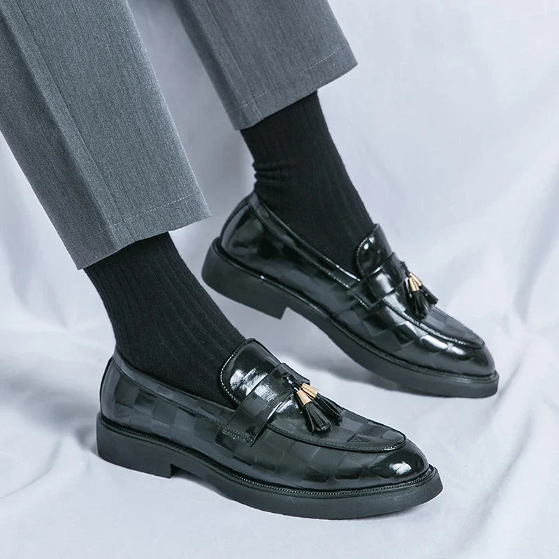 Lucenti Classic Leather Loafers
