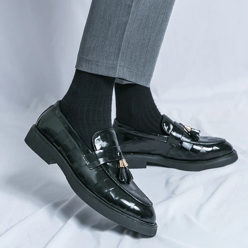Lucenti Classic Leather Loafers