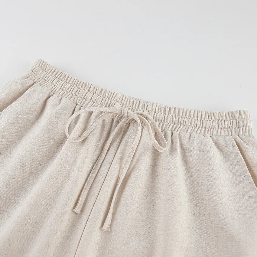 Elysia Linen Co-Ord Set