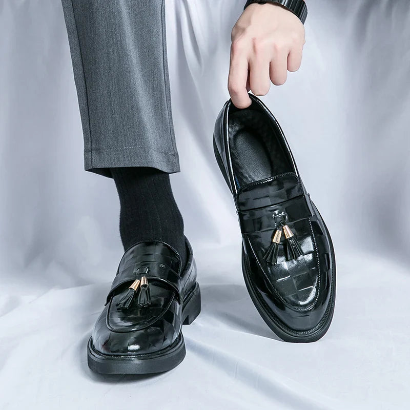Lucenti Classic Leather Loafers