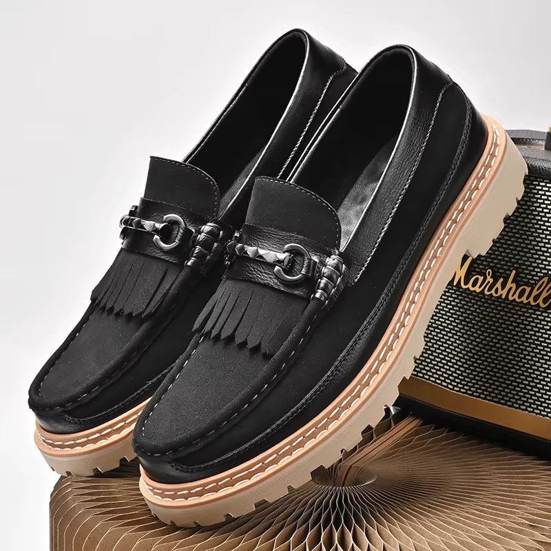 SERAFINO SUEDE LOAFERS