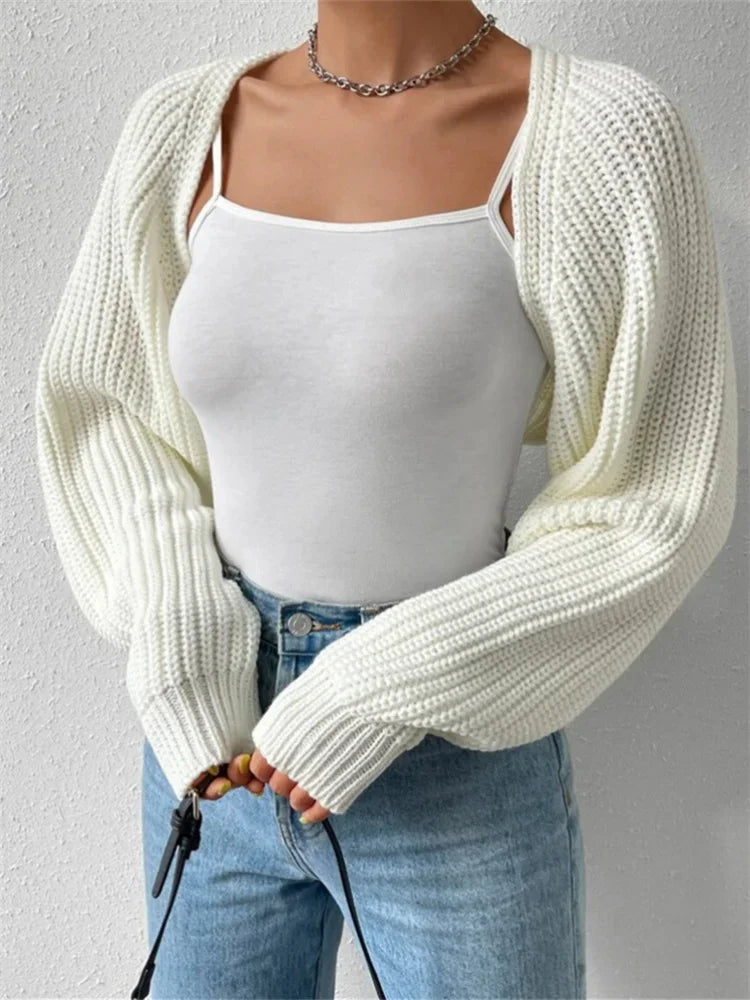 NOVALITE KNIT SHRUG