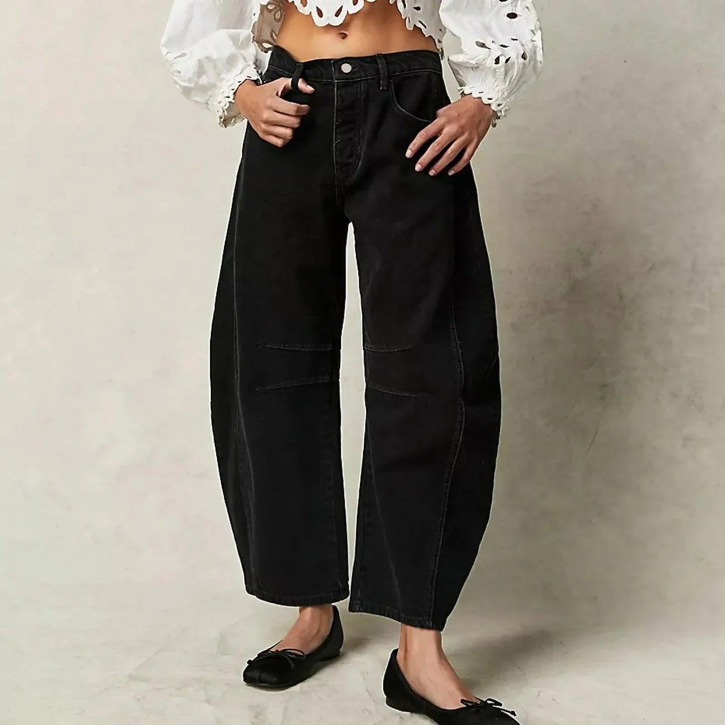Aria Relaxed Wide-Leg Jeans