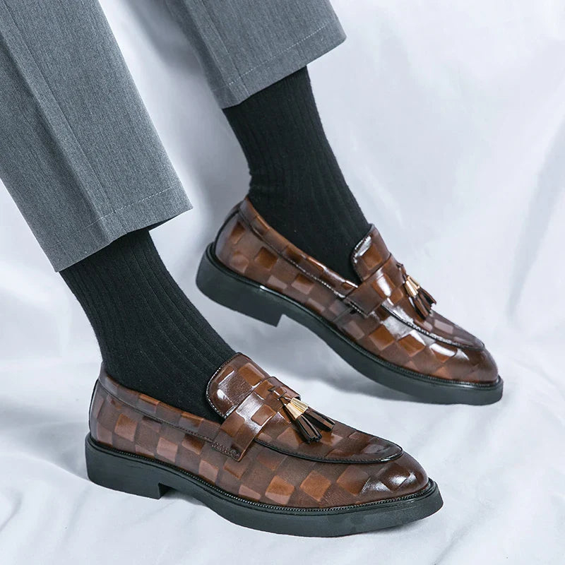 Lucenti Classic Leather Loafers