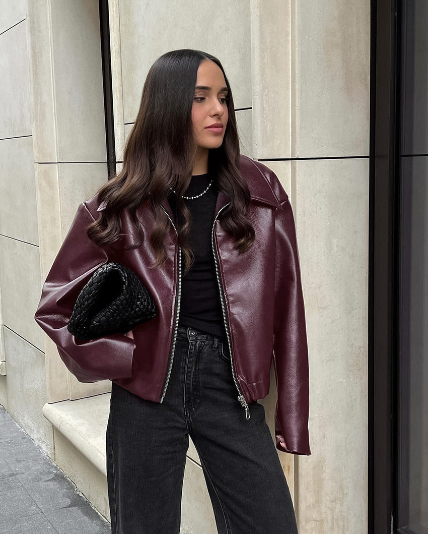 AURORA LEATHER JACKET
