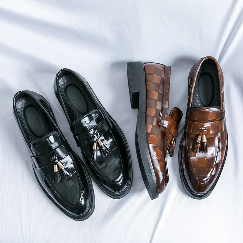 Lucenti Classic Leather Loafers