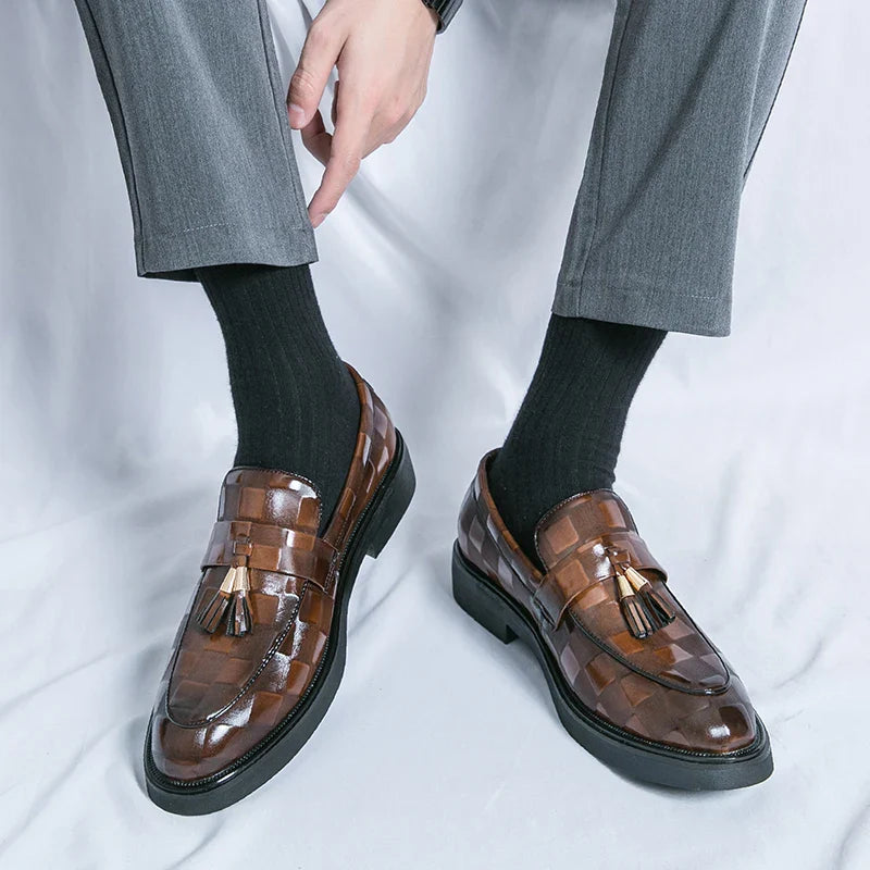 Lucenti Classic Leather Loafers