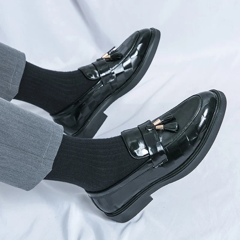 Lucenti Classic Leather Loafers