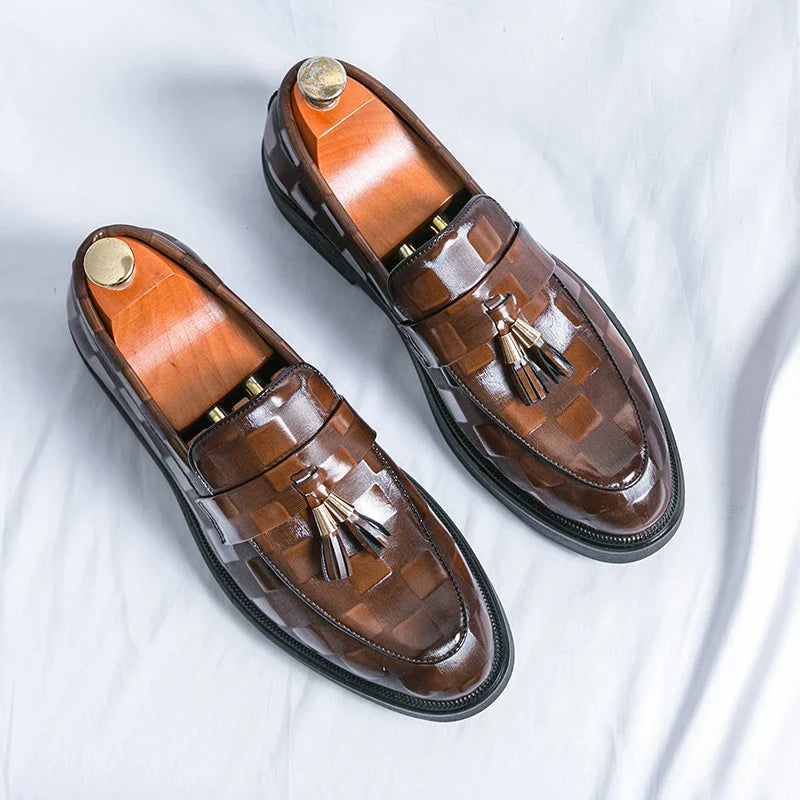 Lucenti Classic Leather Loafers