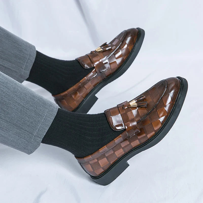 Lucenti Classic Leather Loafers