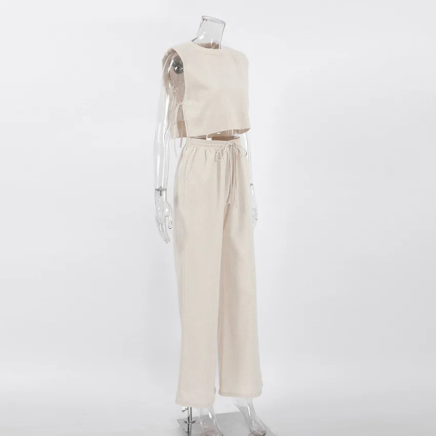 Elysia Linen Co-Ord Set