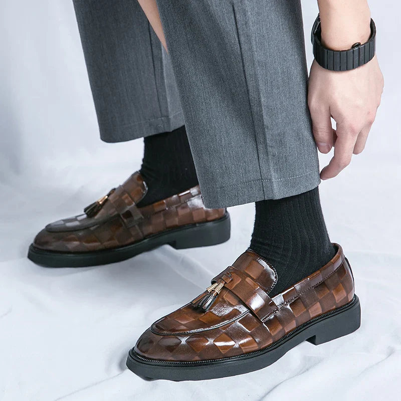 Lucenti Classic Leather Loafers