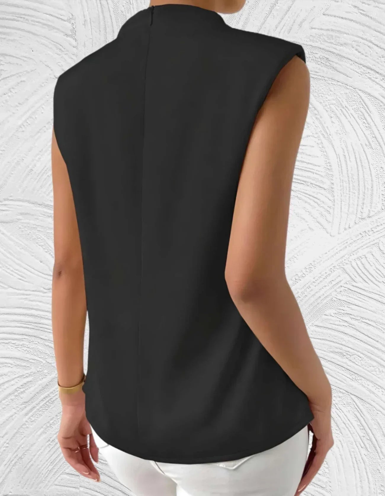 ELIRA SATIN BUTTON-UP BLOUSE