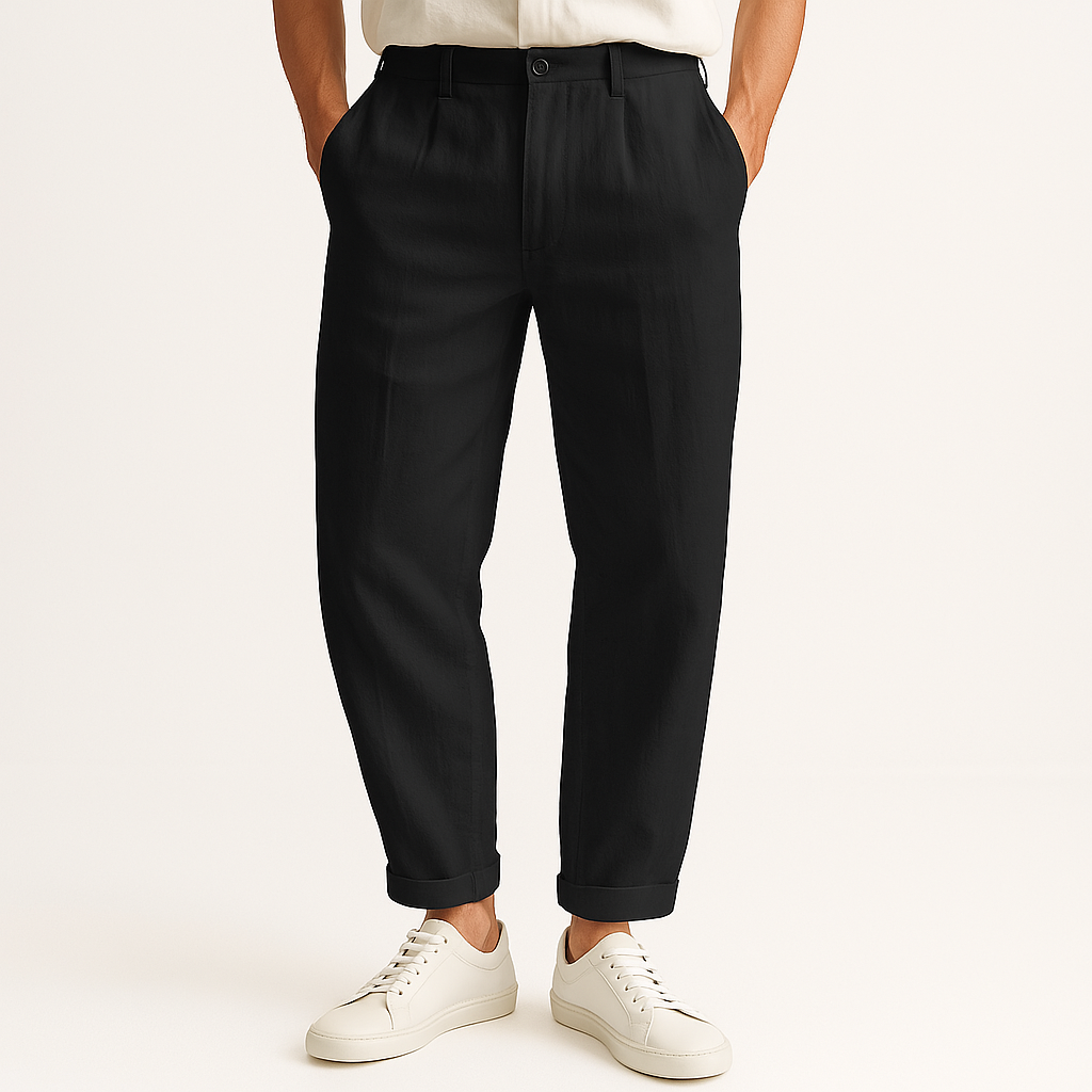 CÔTE LINEN TROUSERS