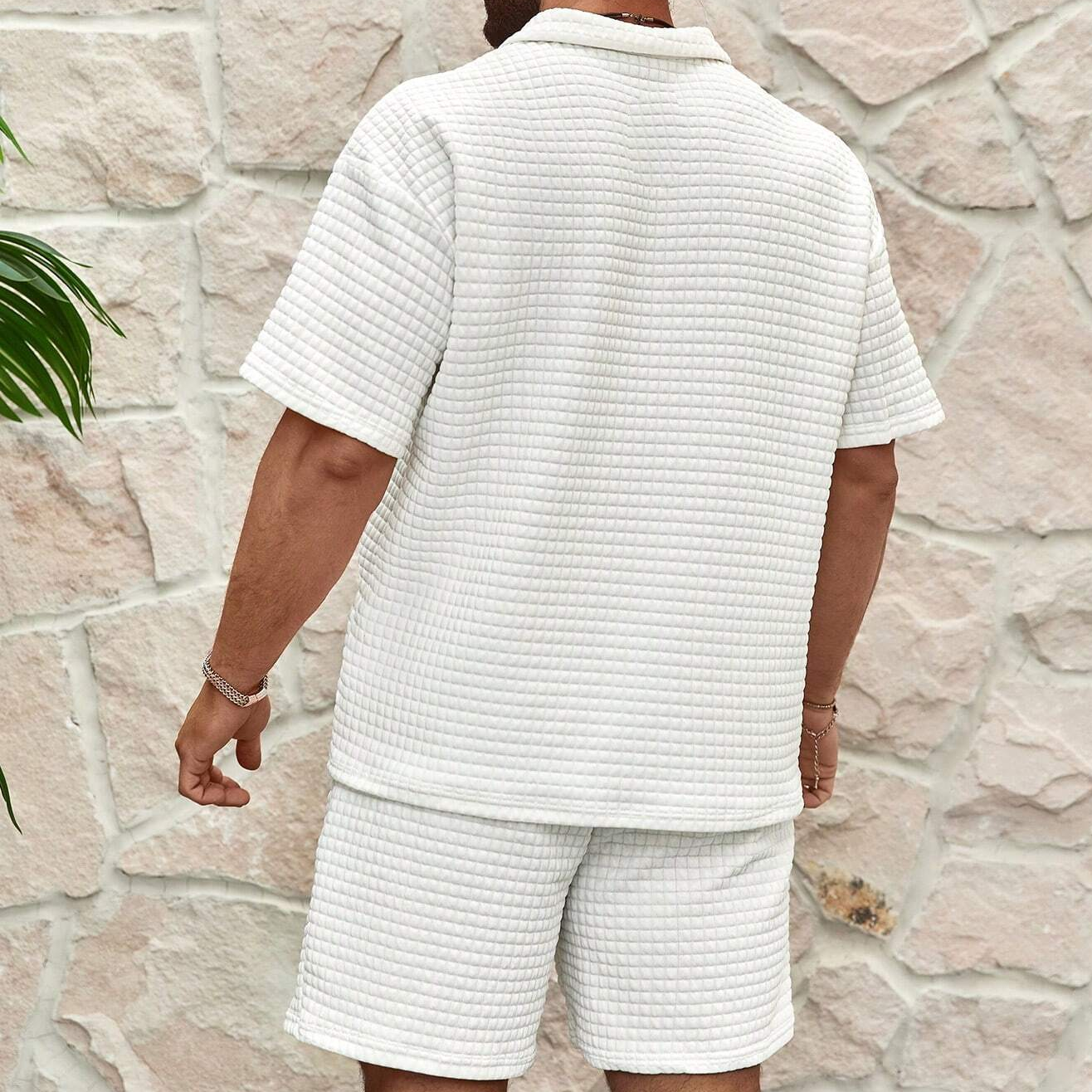 Modena Waffle Knit Set