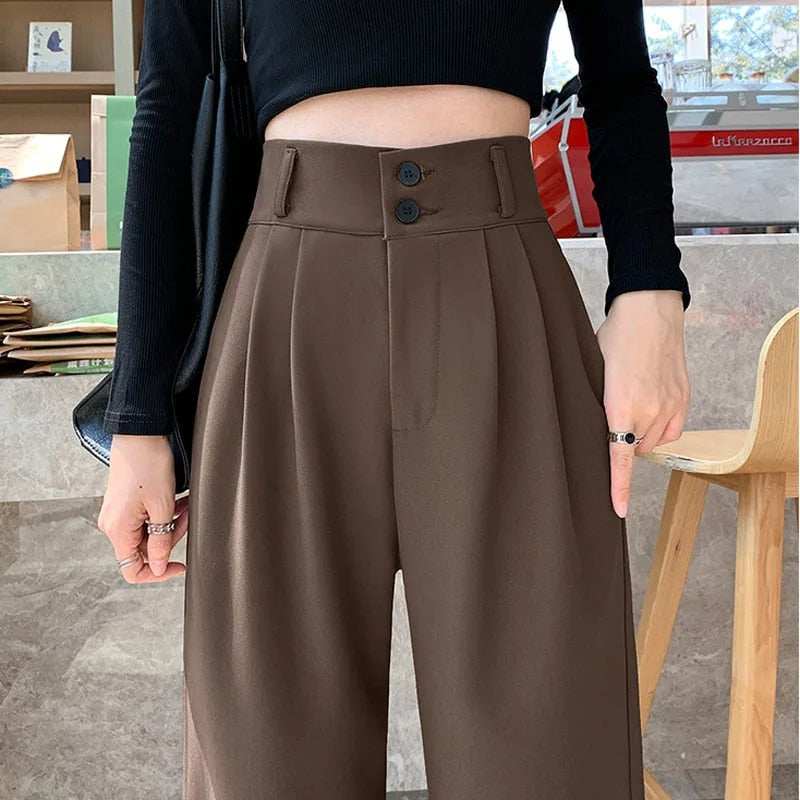 MAELLE HIGH-WAIST TROUSERS
