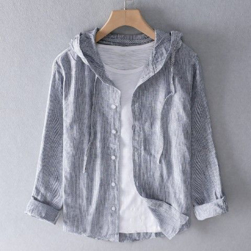 AeroLoom Linen Hoodie