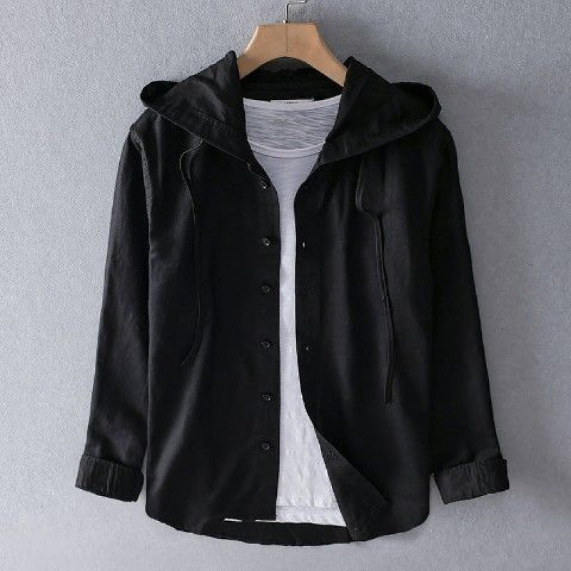 AeroLoom Linen Hoodie