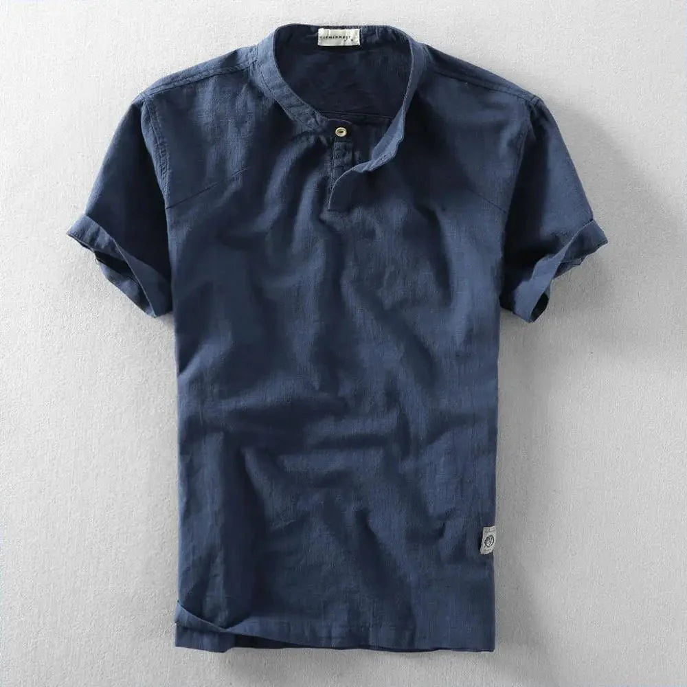 VINCENZO LINEN SHIRT