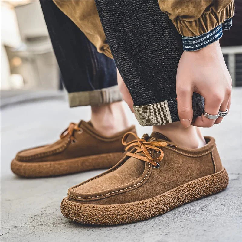Hayes RetroFlex Suede Loafers