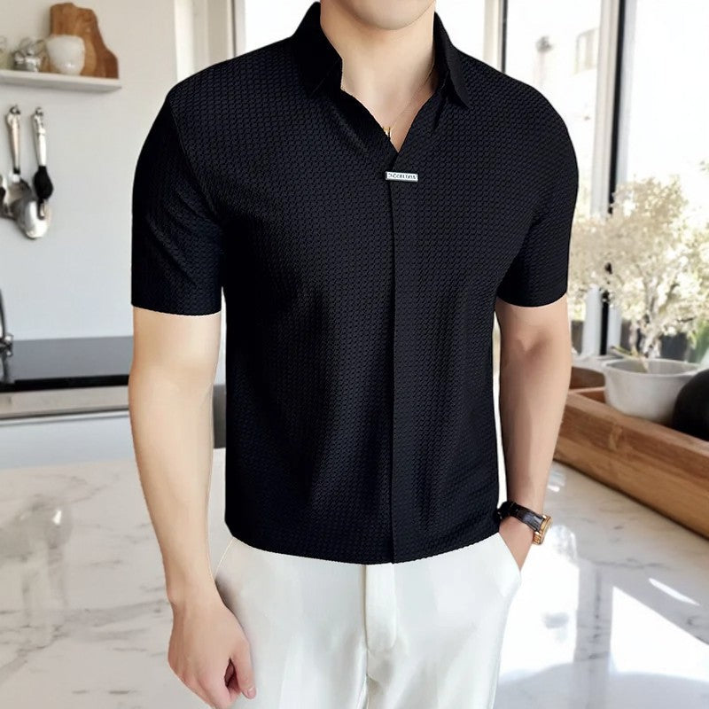 VANTON TEXTURED POLO