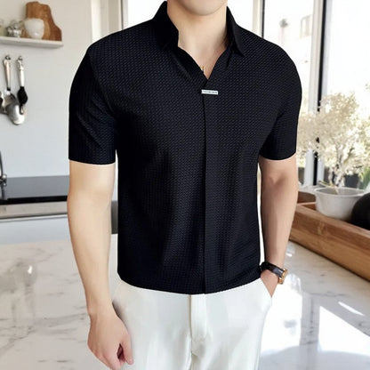 VANTON TEXTURED POLO