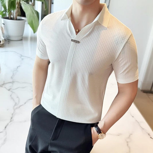 VANTON TEXTURED POLO