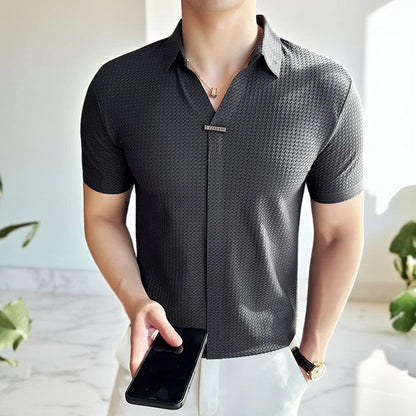 VANTON TEXTURED POLO