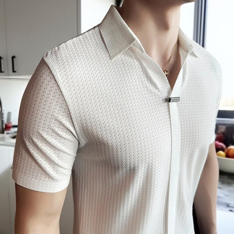 VANTON TEXTURED POLO