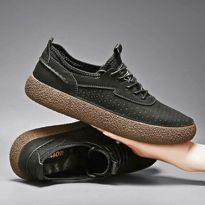 NOLAN LEATHER SNEAKERS