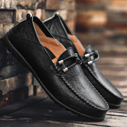 MONTALTO LEATHER LOAFERS