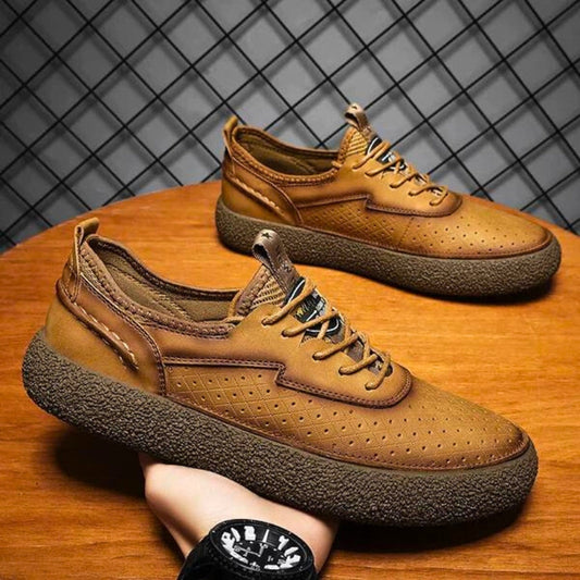 NOLAN LEATHER SNEAKERS