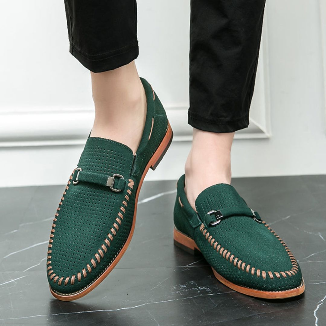 MARZANO SUEDE LOAFERS