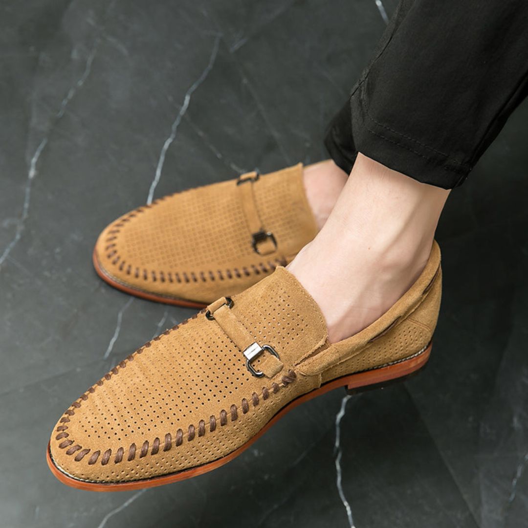 MARZANO SUEDE LOAFERS